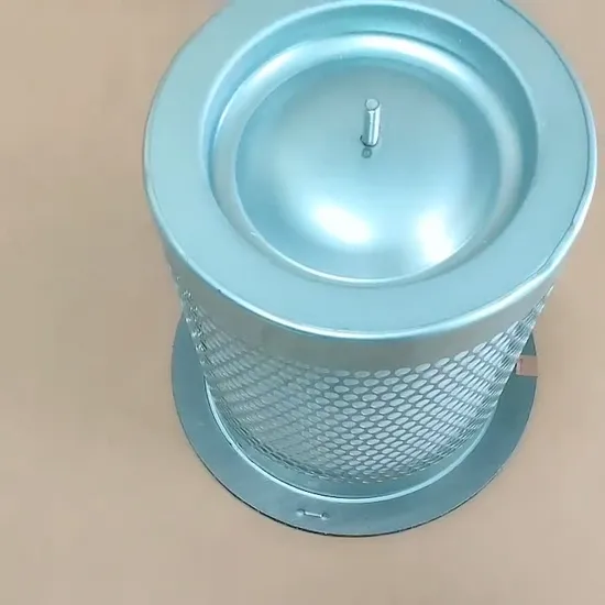 Customization Support High Quality Round Shape Chemical Filter Pump Air Filter