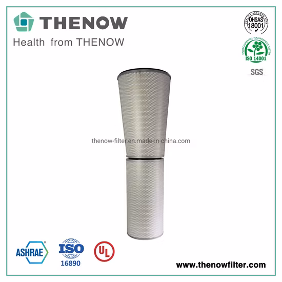 F7/F9 efficiency Cylinder/Cone Filter for Gas Turbine Air Inlet System