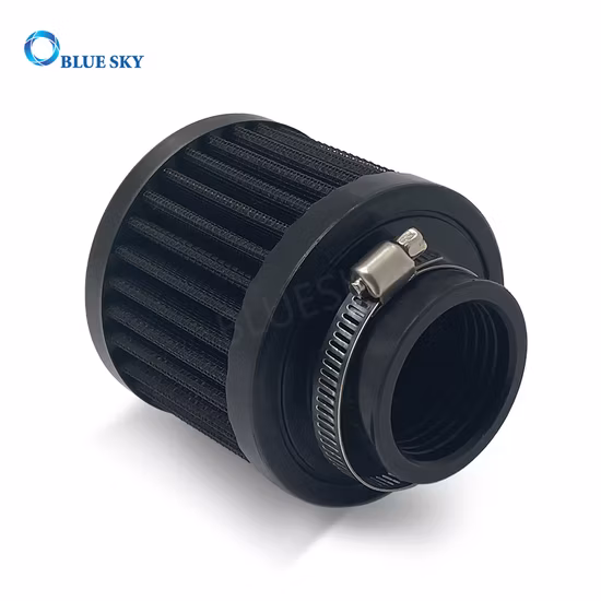 Auto Air Filter Height 85mm Neck ID: 35mm Car Cone Cold Air Intake Filter Turbo Vent Crankcase Breather Pqy