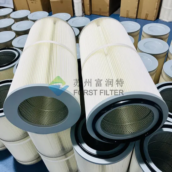 Forst Industrial Dust Collector Celloluse Woodworking Replacement 6lugs Plastic Air Cartridge Filter 