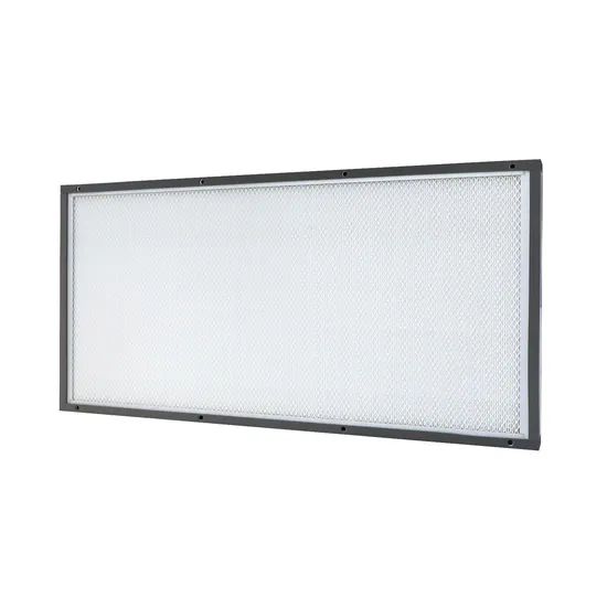 Aluminium Frame Glassfiber Material High Temperature HEPA Air Filter for Hospital Cleaning Room Panel Air Filter H13 H14 H15 U14 U15 U16 
